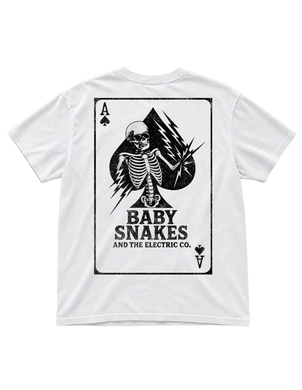 Spade Logo - Baby Snakes & The Electric Co. Tshirt